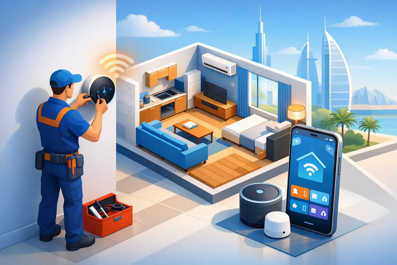 Smart Thermostat Installation Dubai Made Simple