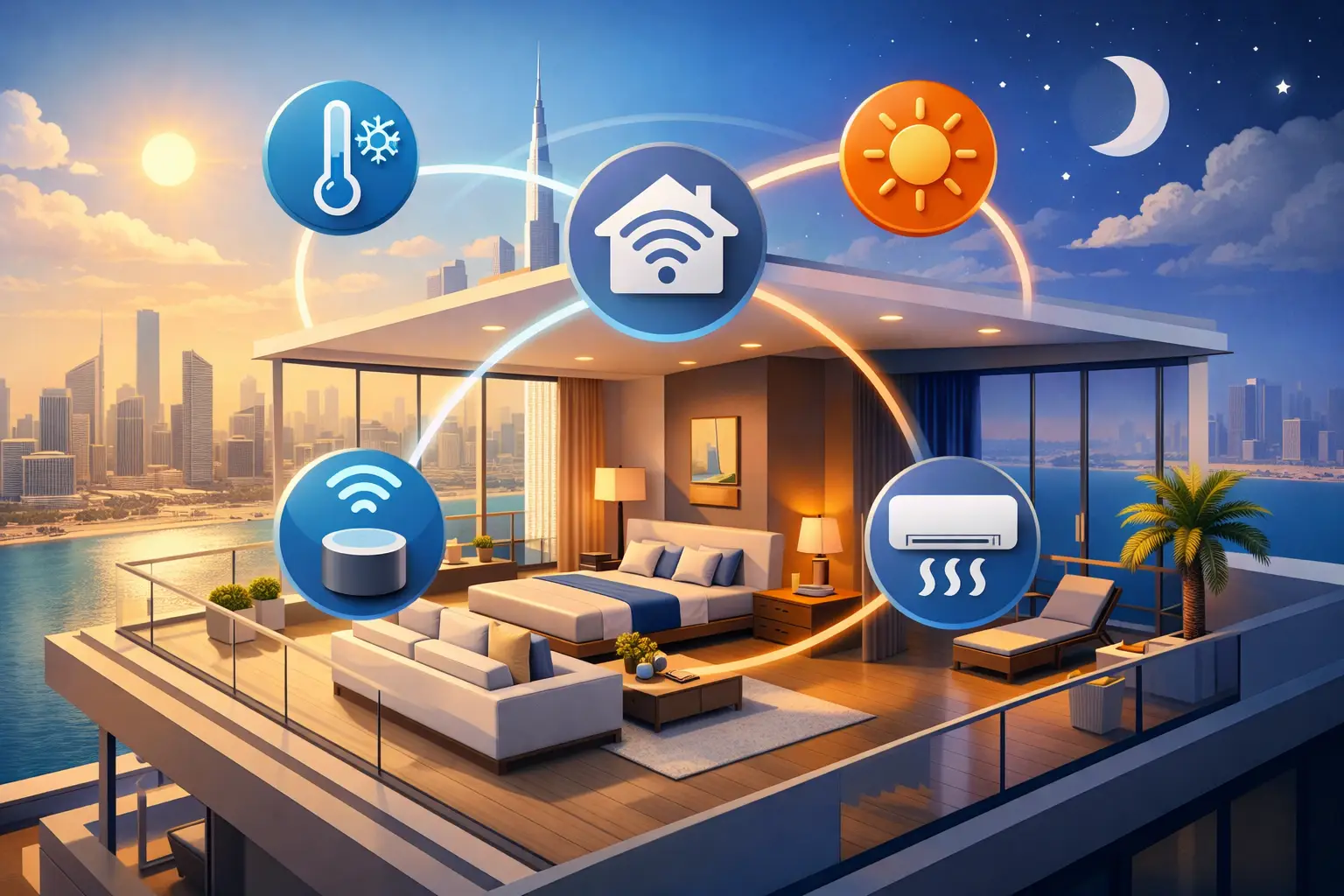 How to Automate Penthouse Climate Control in Dubai