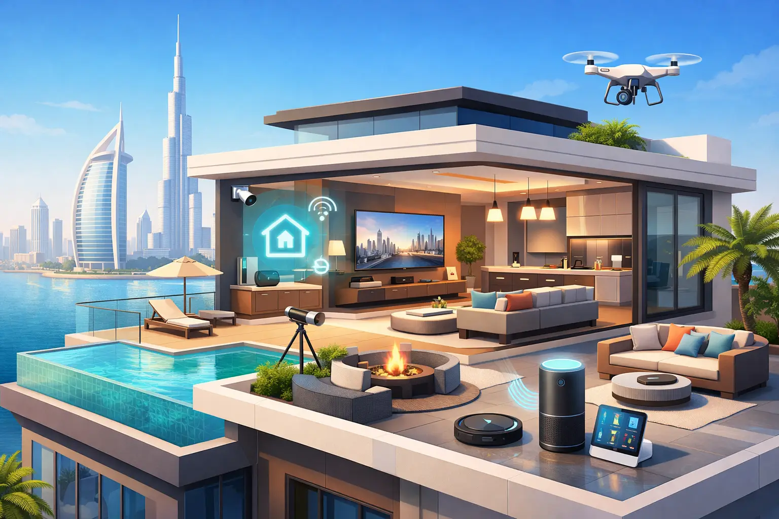 Top Penthouse Upgrades for Smarter Dubai Living